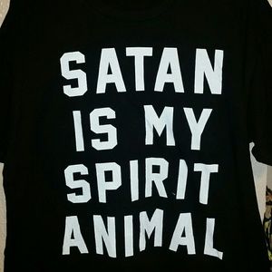 Satan is my spirit animal T-Shirt